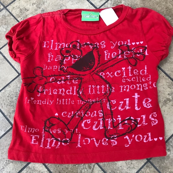 Elmo T-shirt 3T - Picture 1 of 6